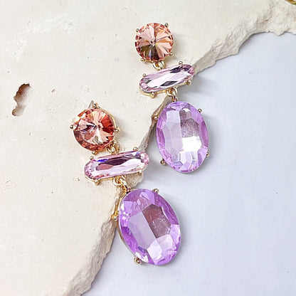 411 | ESTHER EARRINGS | LILAC