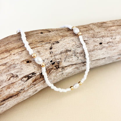780 | FINN PEARL CHOKER | WHITE