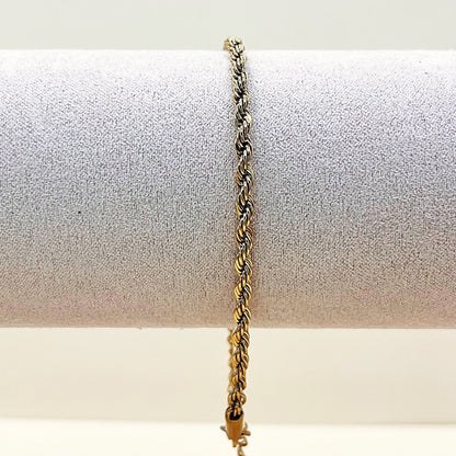 741 | ROPE TWIST BRACELET | GOLD