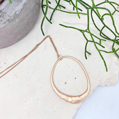 370 | LAUREN PENDANT NECKLACE | GOLD