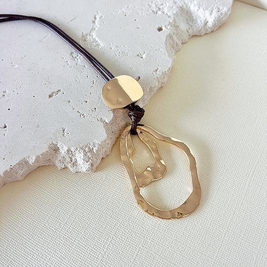 791 | HOLLAND PENDANT NECKLACE | GOLD