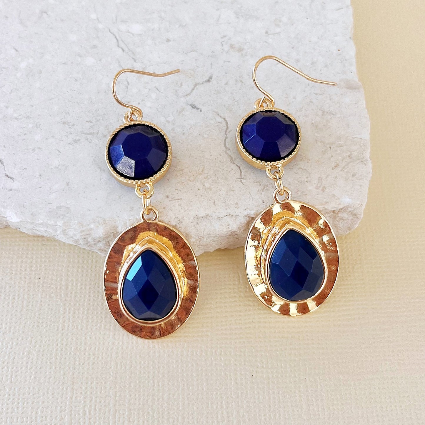 706 |  INDIGO EARRINGS | BLUE