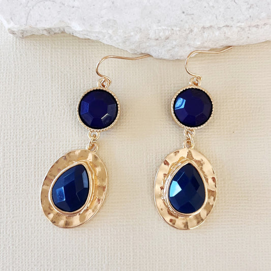 706 |  INDIGO EARRINGS | BLUE