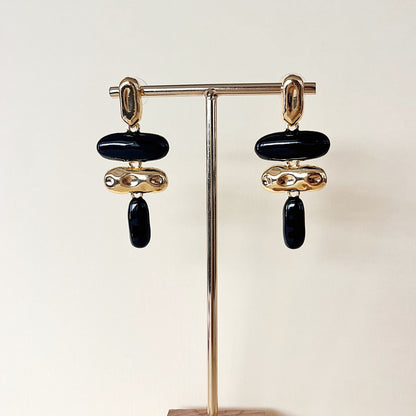 786 |  ISADORA EARRINGS | BLACK