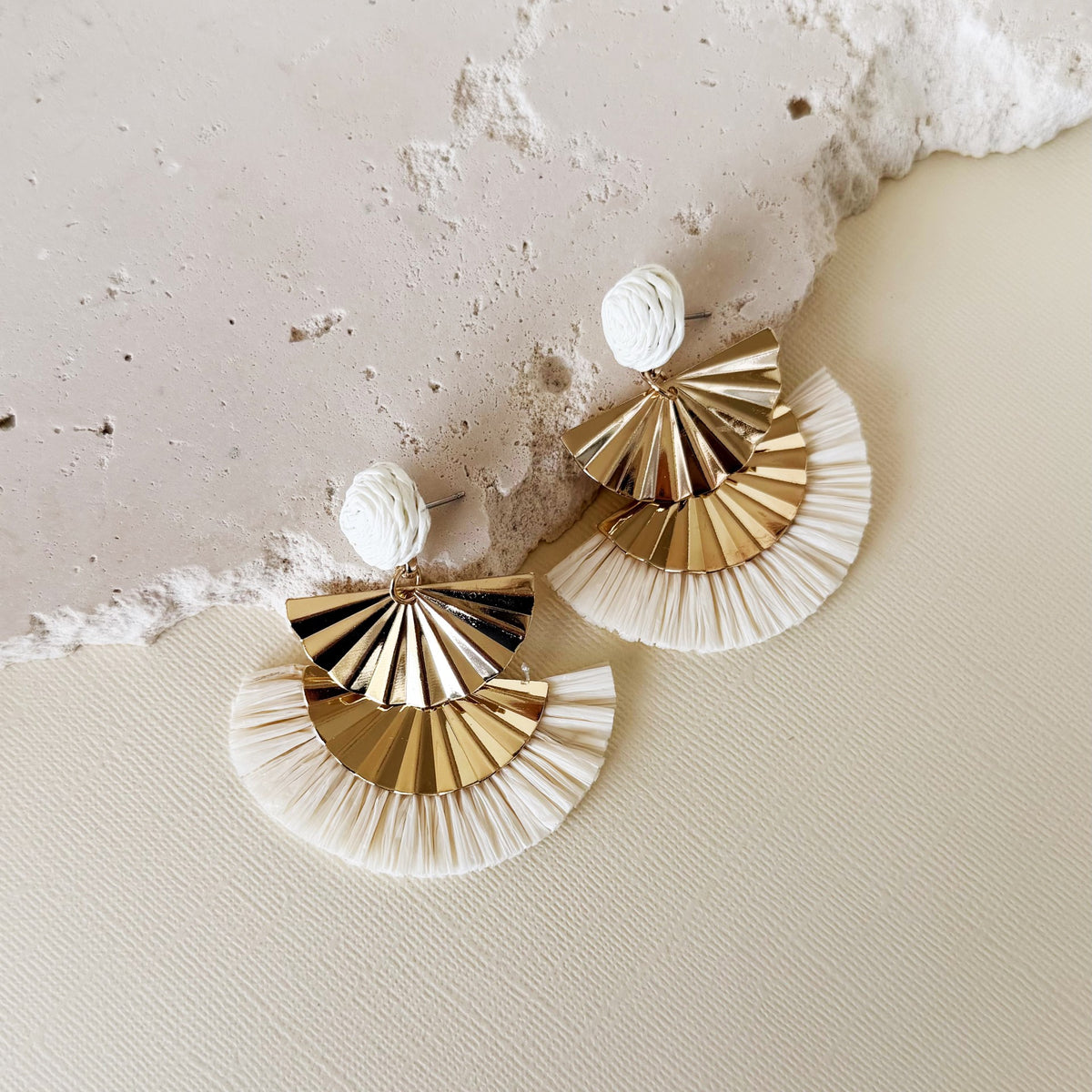 871 | JOJO EARRINGS | WHITE