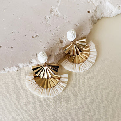 871 | JOJO EARRINGS | WHITE