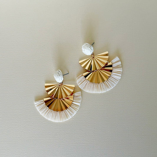 871 | JOJO EARRINGS | WHITE