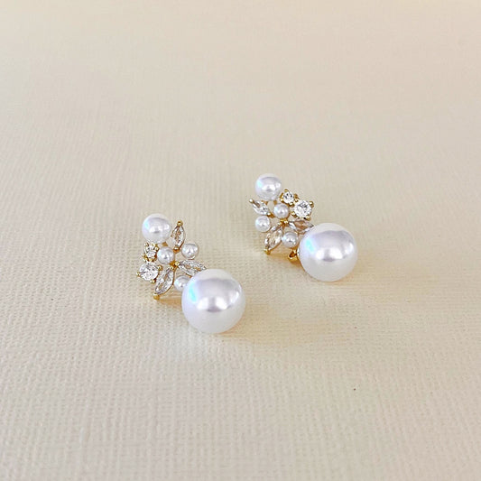 703 |  Juniper Earrings | Gold