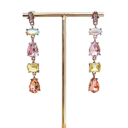 474 | KENDAL EARRINGS | SOFT RAINBOW HUES