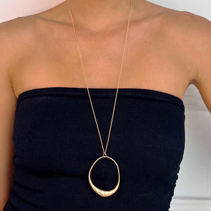 370 | LAUREN PENDANT NECKLACE | GOLD