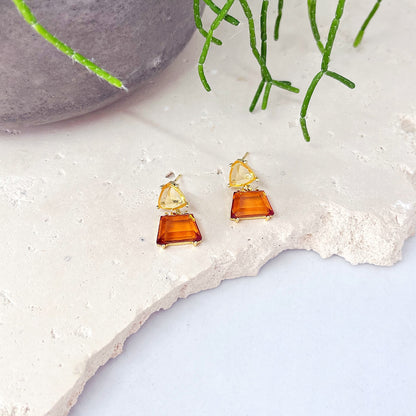 383 |  AMBER EARRINGS