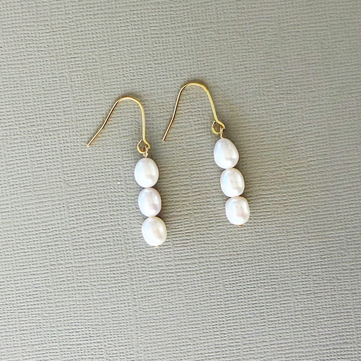 851 |  MABEL FRESHWATER PEARL EARRINGS | GOLD (Copy)