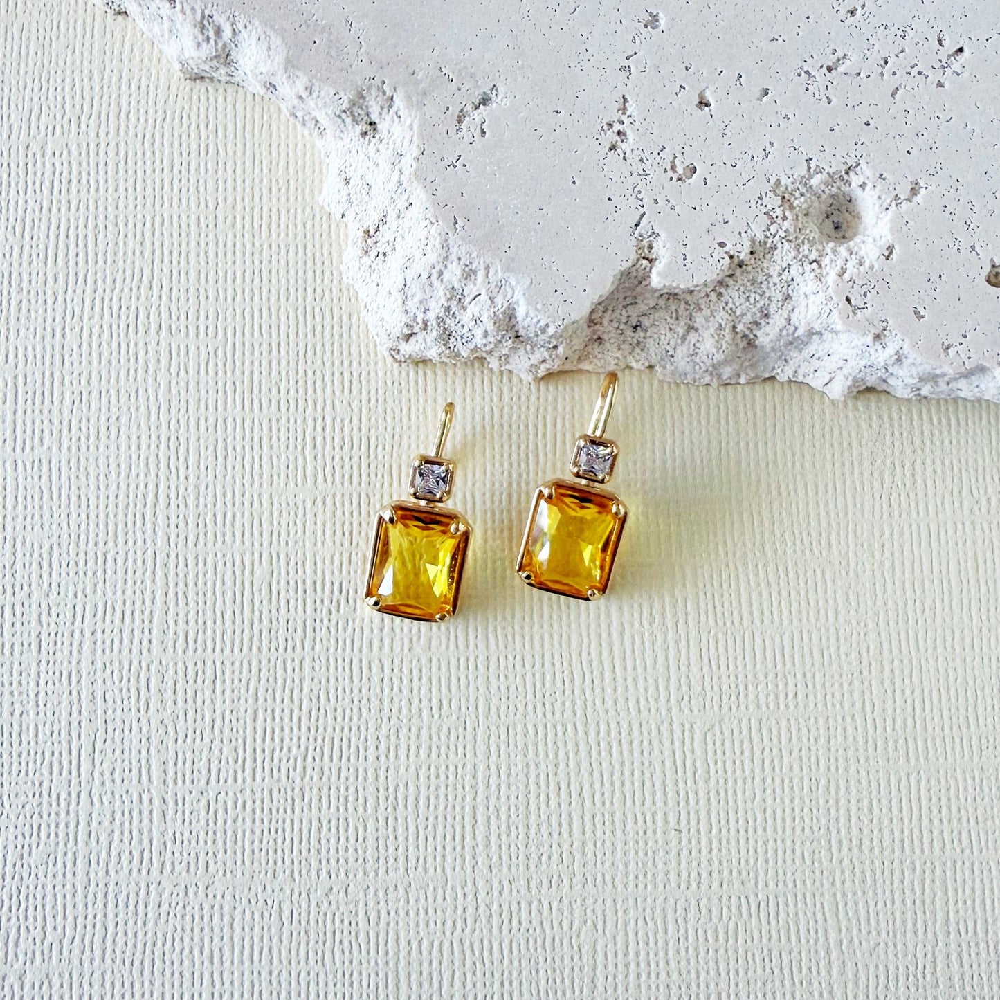 869 | MARCELLA EARRINGS | YELLOW