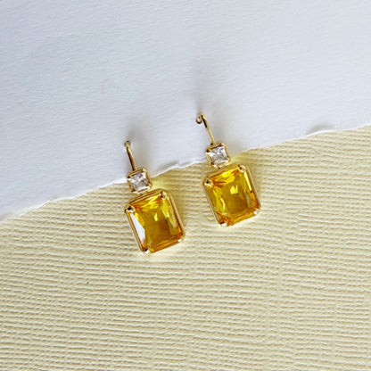869 | MARCELLA EARRINGS | YELLOW