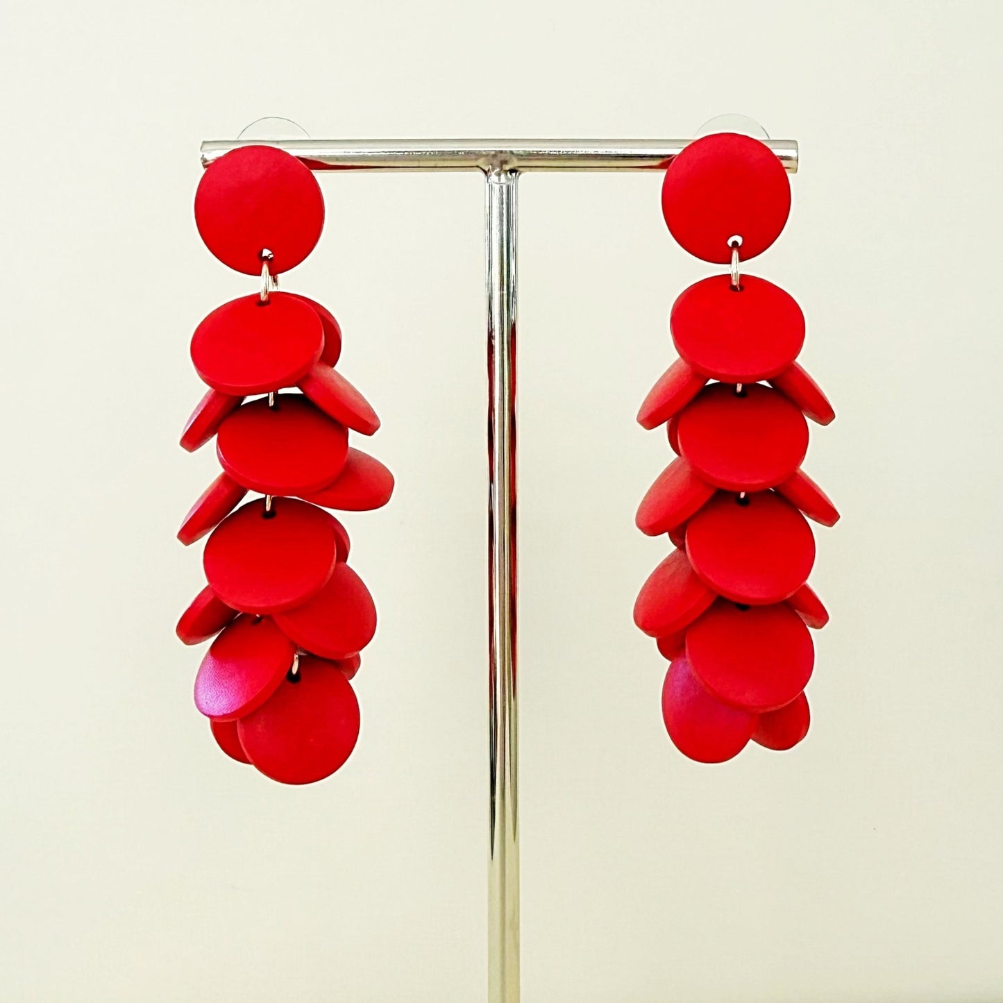 853 | MARNIE EARRINGS | RED