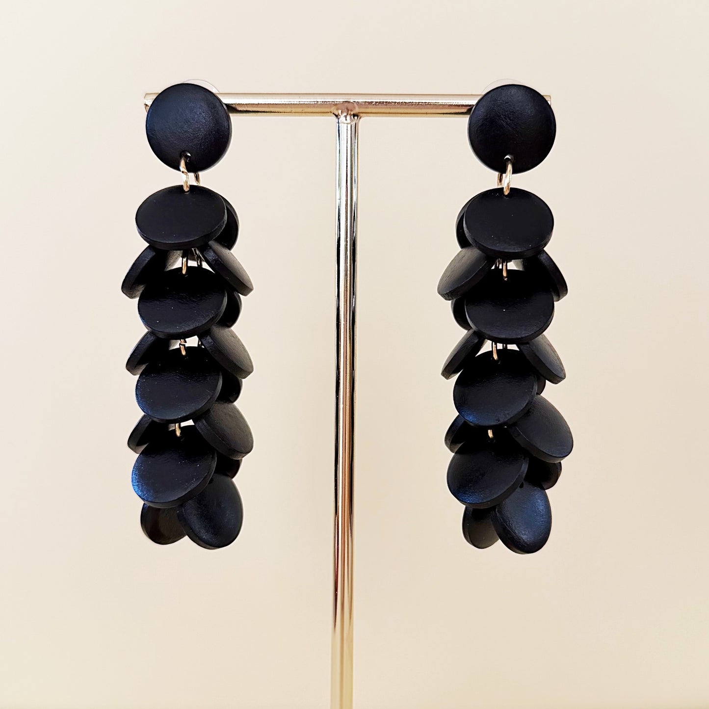 855 | MARNIE EARRINGS | BLACK