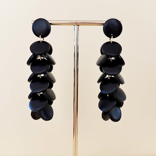 855 | MARNIE EARRINGS | BLACK
