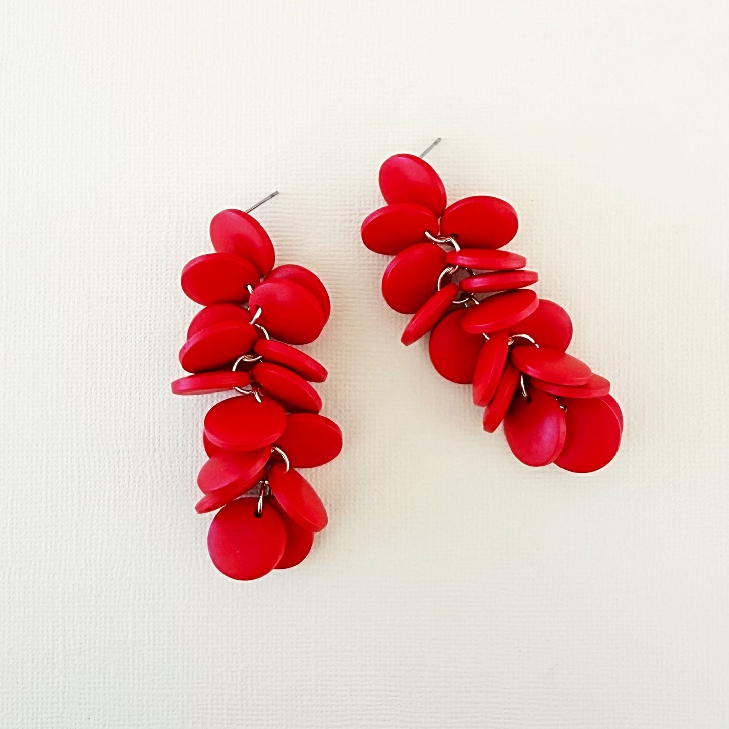 853 | MARNIE EARRINGS | RED