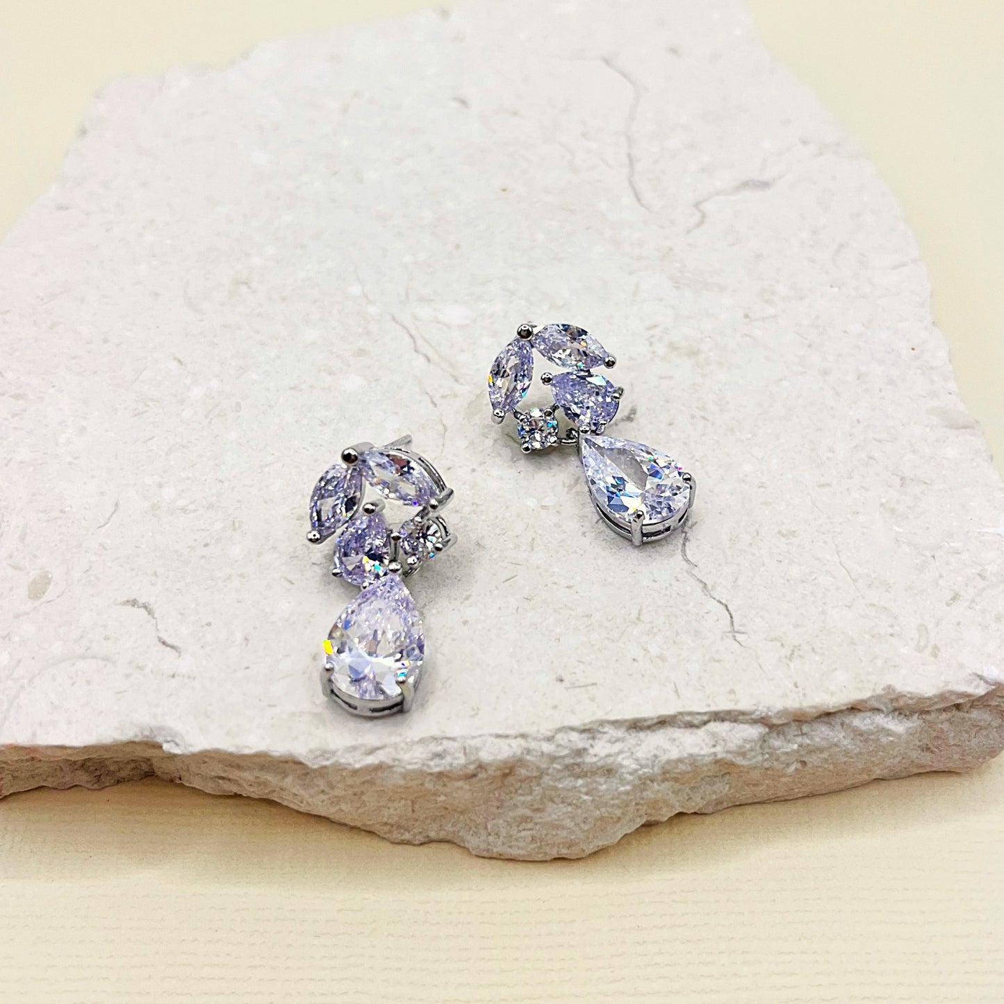 701 | Marquise Earrings | Silver