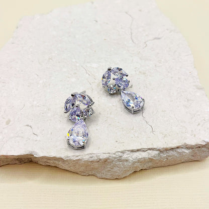 701 | Marquise Earrings | Silver