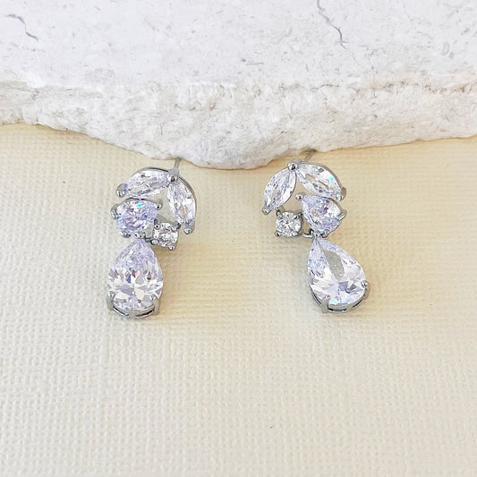 701 | Marquise Earrings | Silver