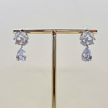 701 | Marquise Earrings | Silver