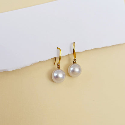 856 |  MURPHY PEARL EARRINGS | GOLD