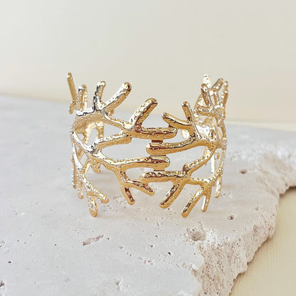 772 | PANDORA CUFF | GOLD