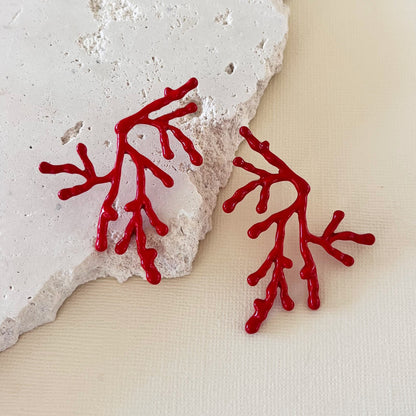 771 | PANDORA EARRINGS | RED