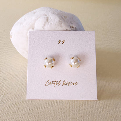 840 | PEARL EARRINGS | CARTEL KISSES