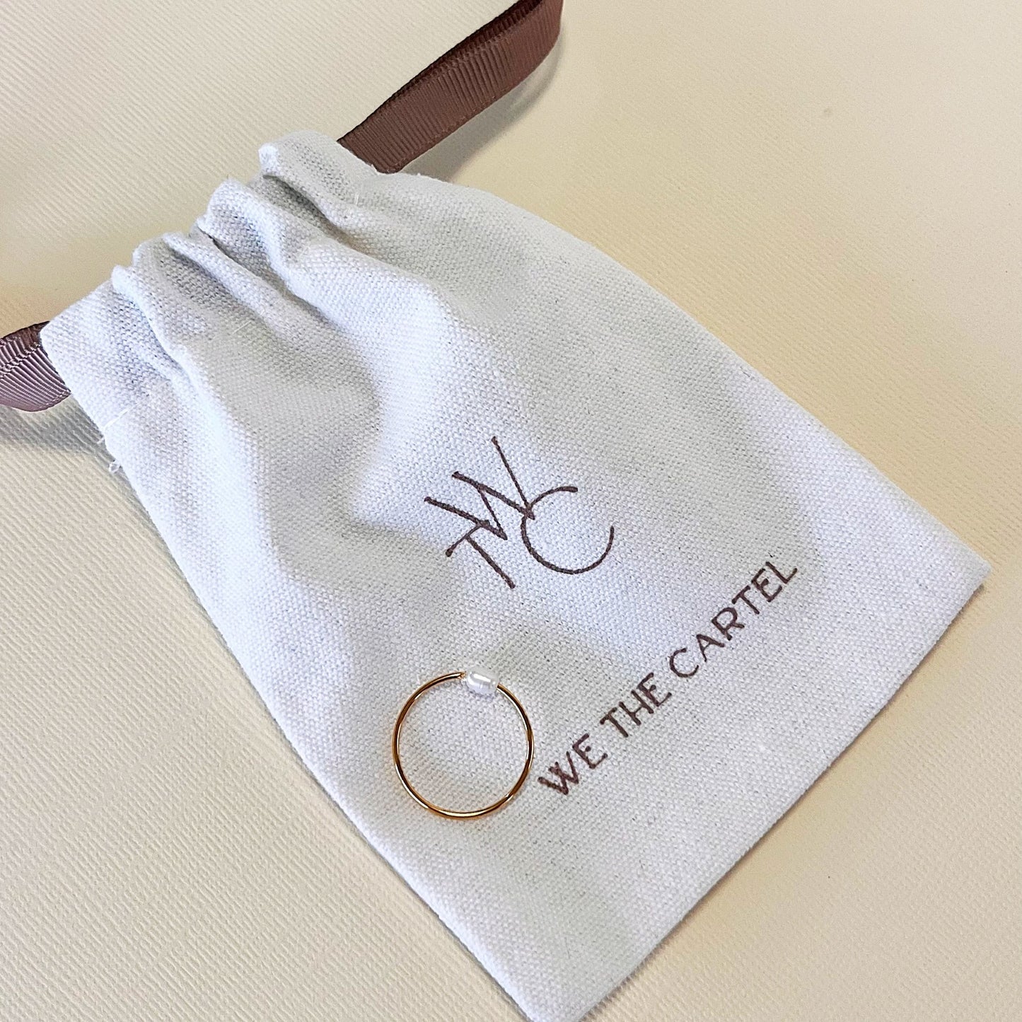 773 | MEGAN PEARL RING | GOLD