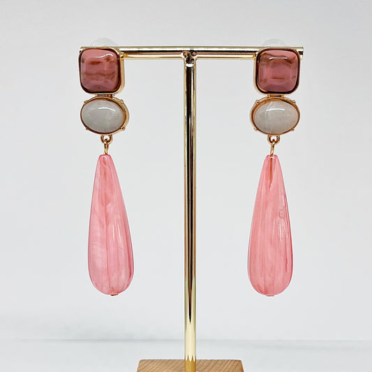 541 | SERENA EARRINGS | PINK