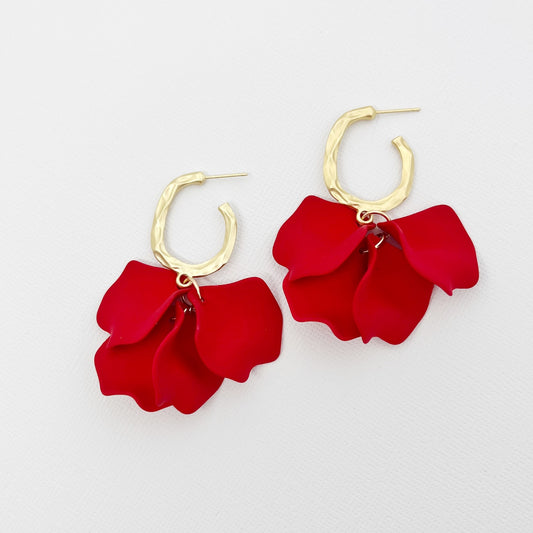 533 | LOUISA EARRINGS | RED