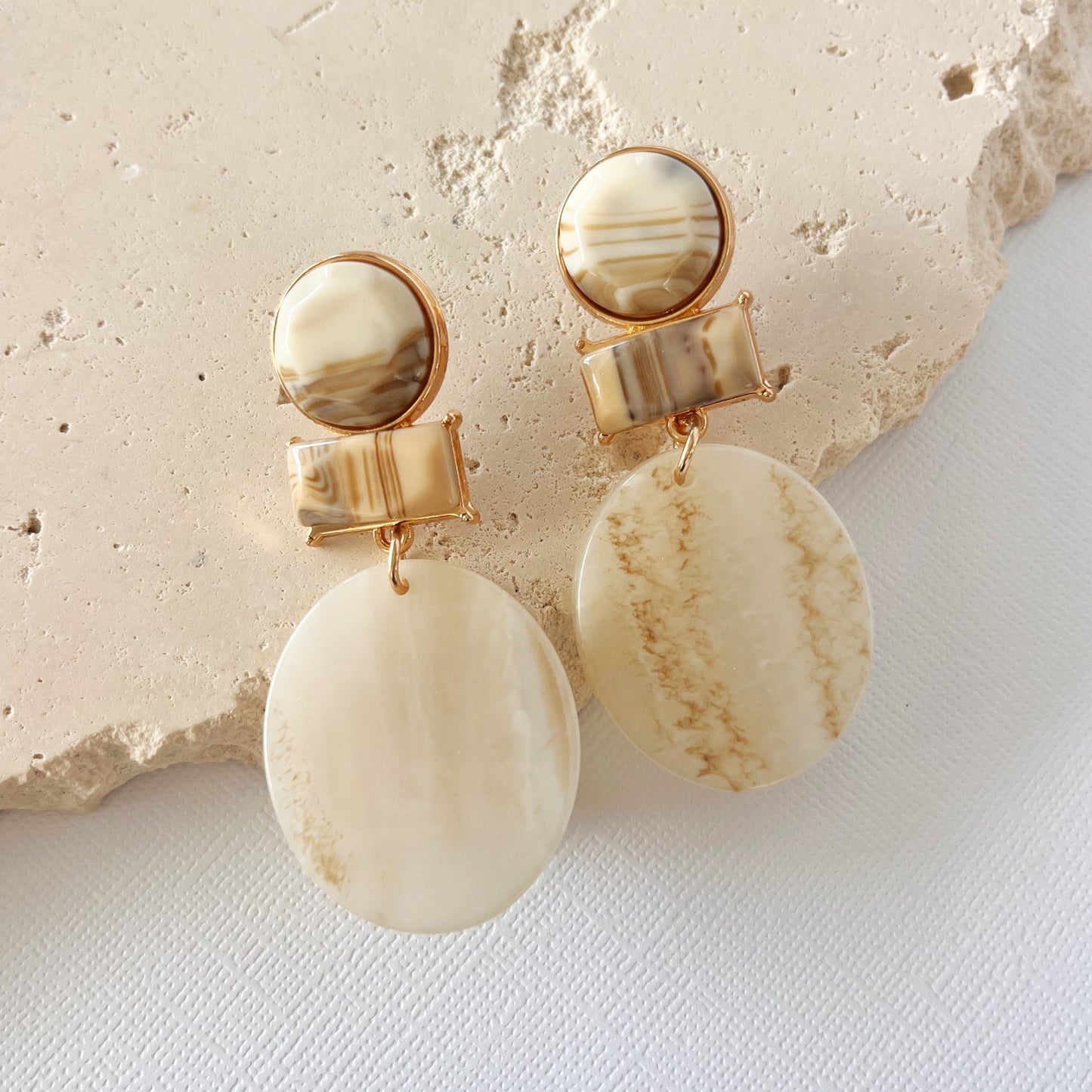 760 | RILEY EARRINGS | STONE