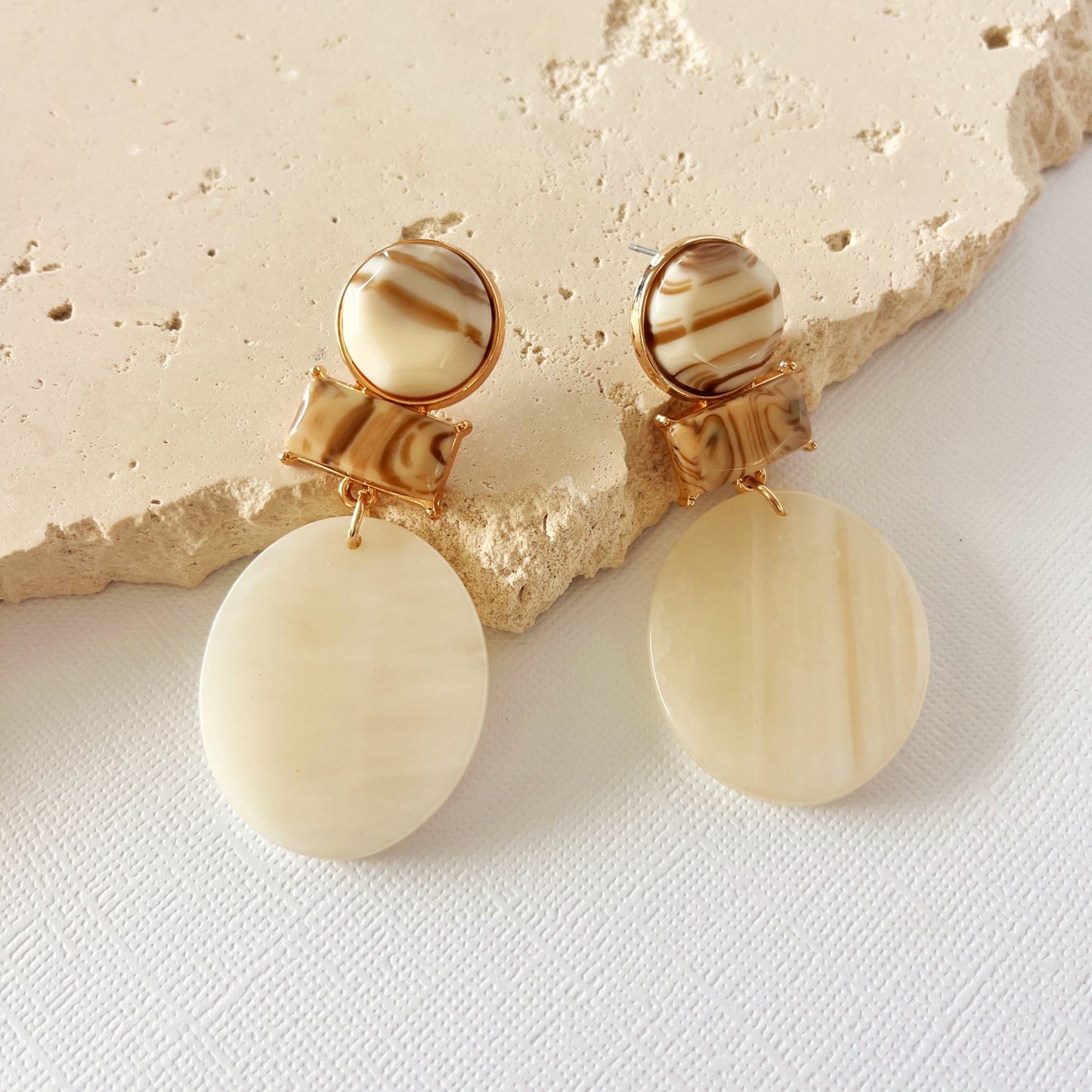 760 | RILEY EARRINGS | STONE