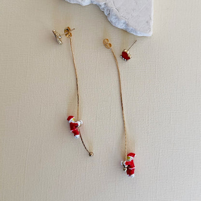 692 | SANTA CHRISTMAS EARRINGS