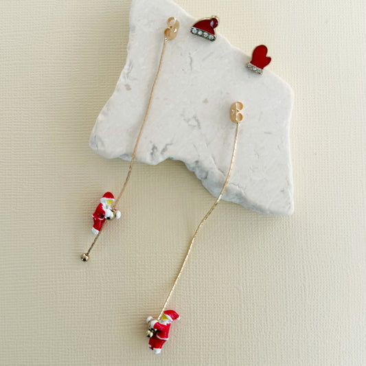 692 | SANTA CHRISTMAS EARRINGS