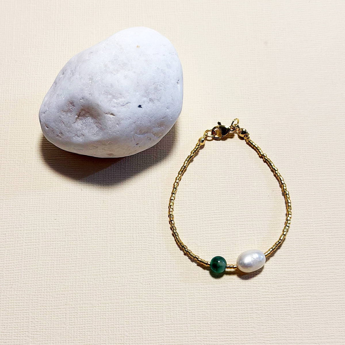 882 | SONNY STONE & PEARL BRACELET