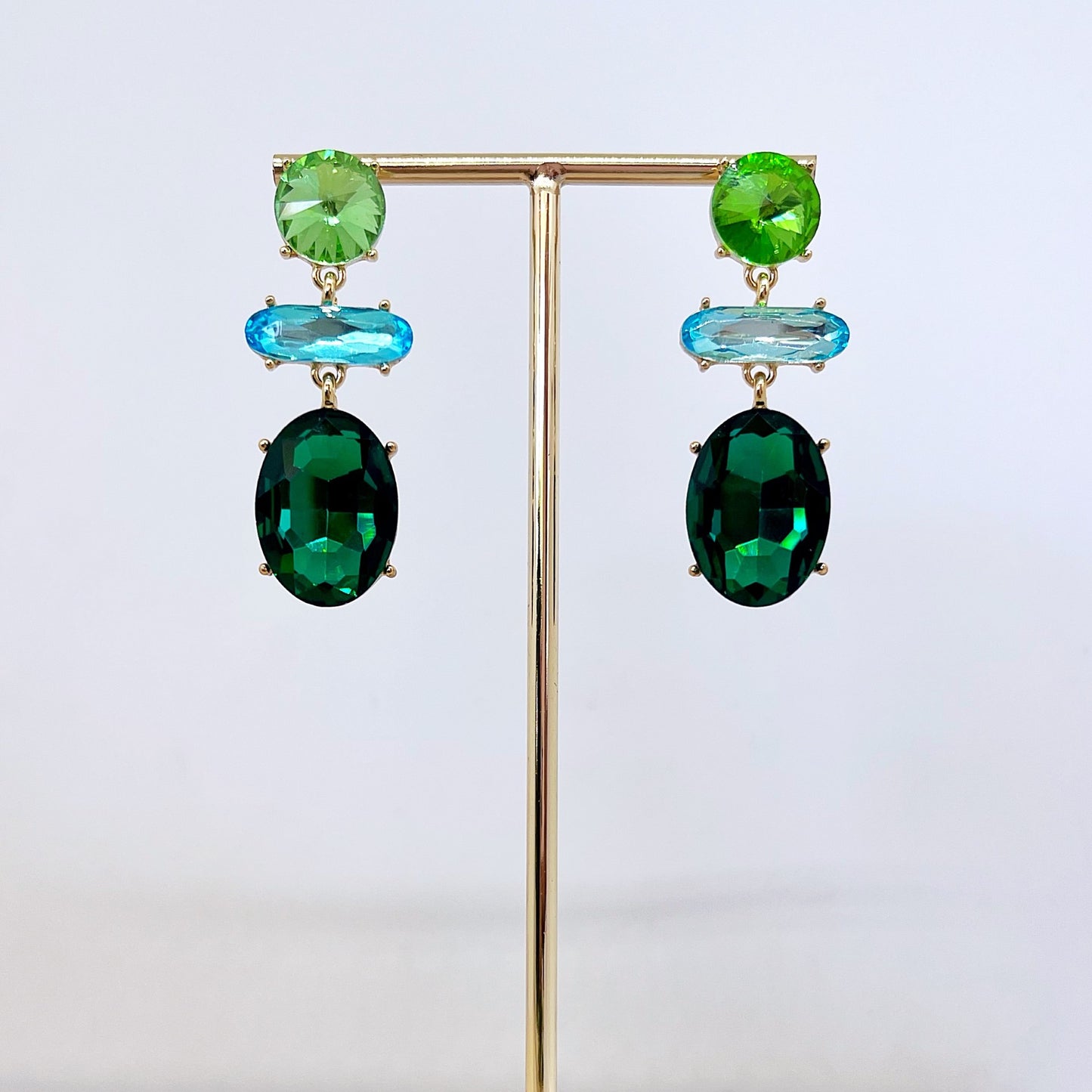 407 | ESTHER EARRINGS | EMERALD