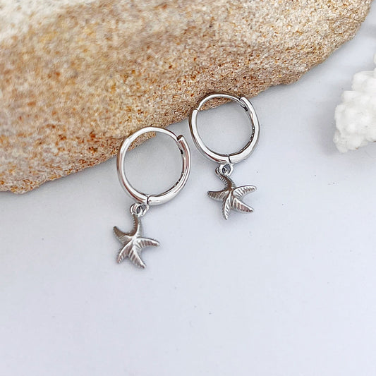 518 | STARFISH HUGGIES | SILVER