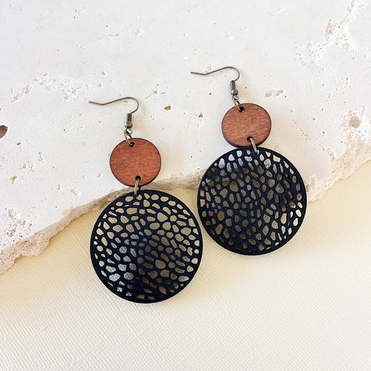 737 | TESSA EARRINGS | BLACK