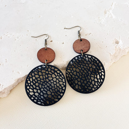 737 | TESSA EARRINGS | BLACK