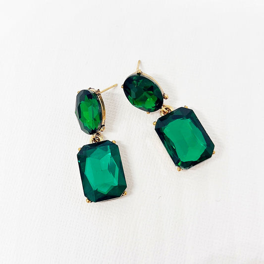 527 | VALENTINA EARRINGS | EMERALD