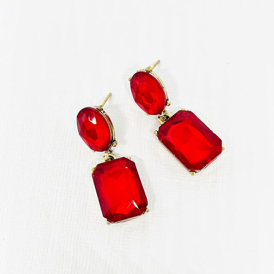 538 | VALENTINA EARRINGS | RED