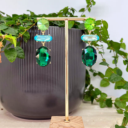 407 | ESTHER EARRINGS | EMERALD