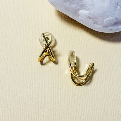 818 | VIOLA CLIP ON EARRINGS | GOLD