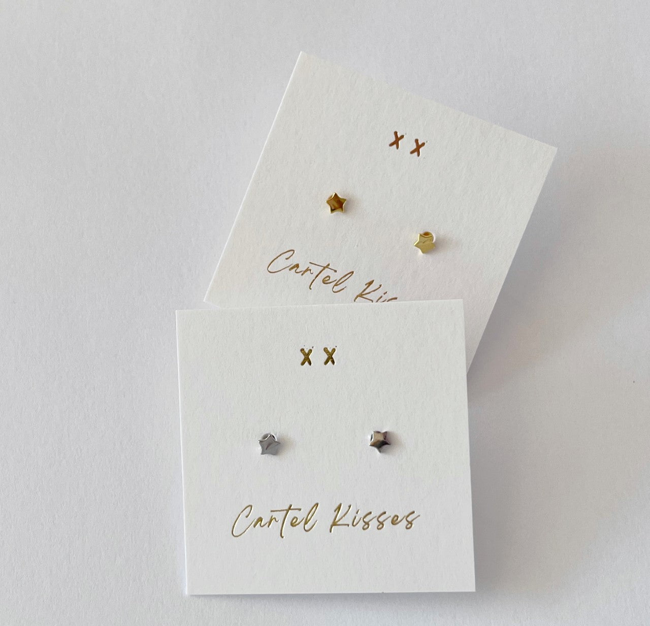 301 | TINY STAR STUDS | CARTEL KISSES by