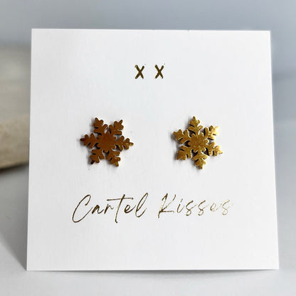 256 | SNOWFLAKE STUDS | CARTEL KISSES