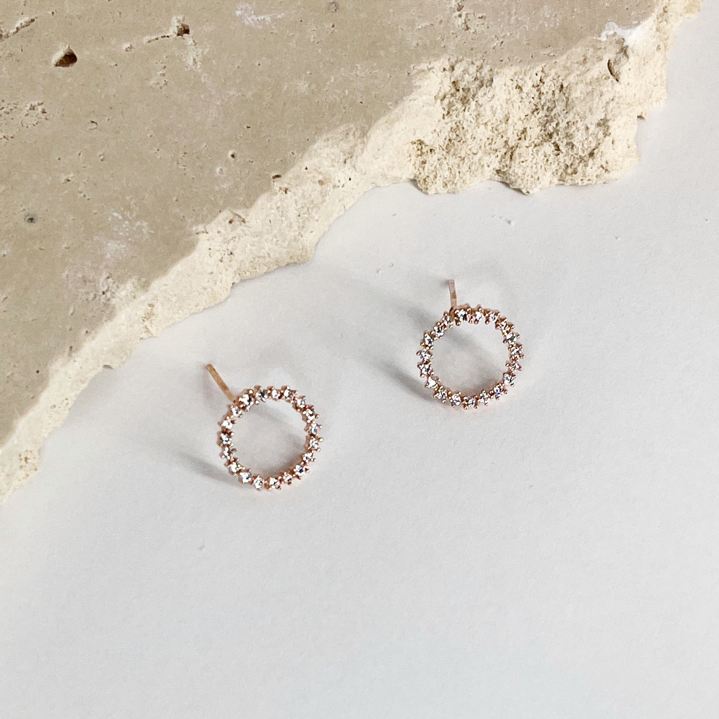 235 | EVERLY STUDS | ROSE GOLD