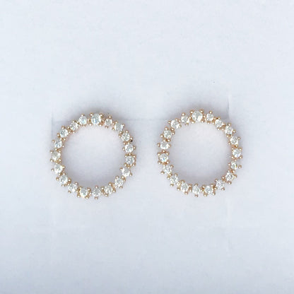 235 | EVERLY STUDS | ROSE GOLD